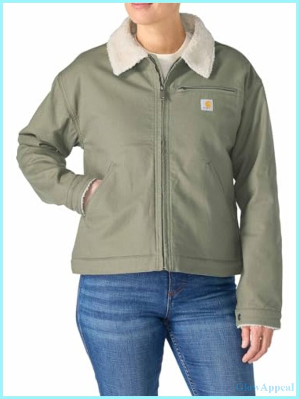 Carhartt Women's Crawford Sherpa Detroit Jacket